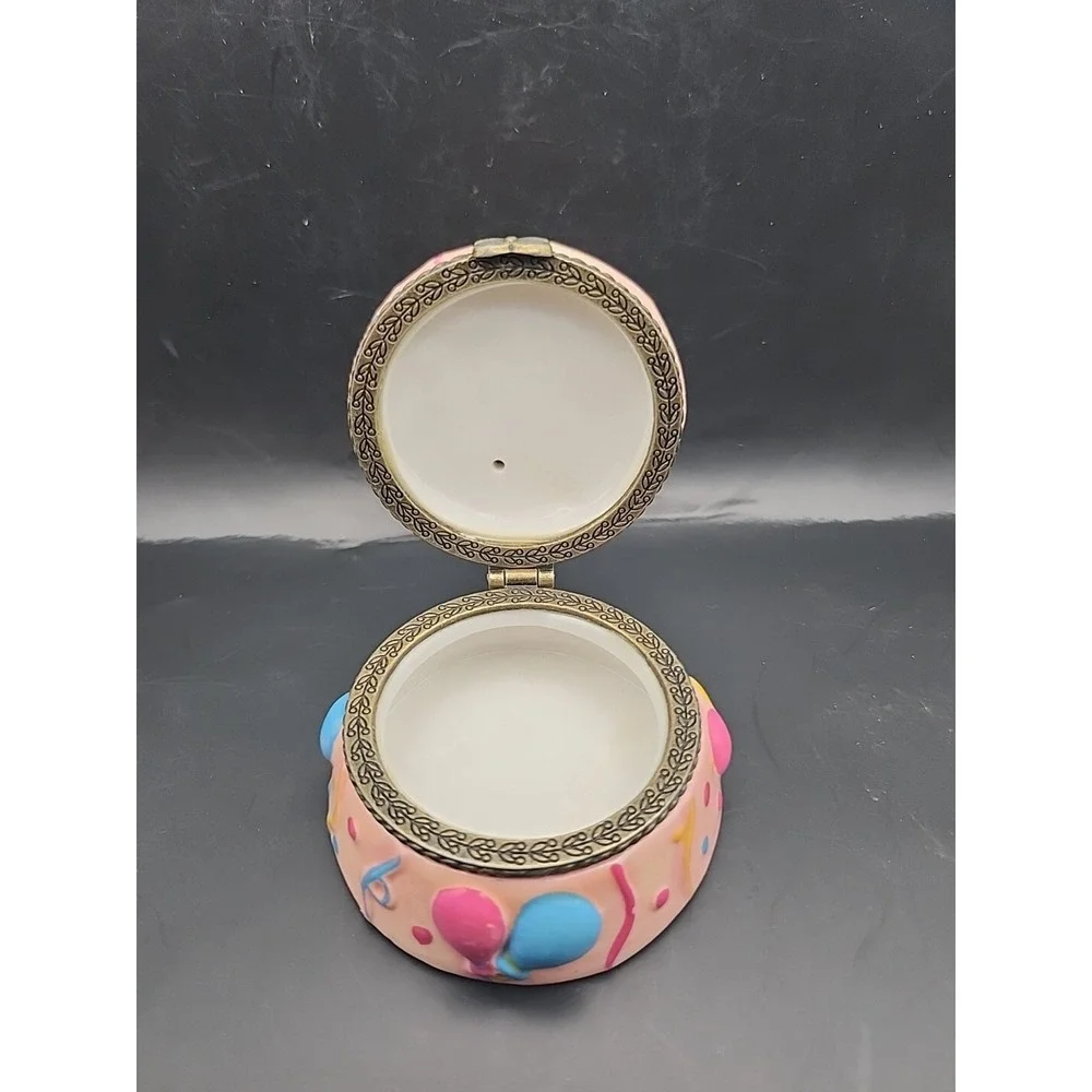 Takahashi Bunny Enesco Decorative Trinket Boxes Hinge Teapots & Champagne Party!